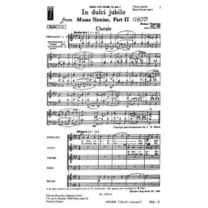 Michael Praetorius: In Dulci Jubilo (Choral-Mixed accompanied)