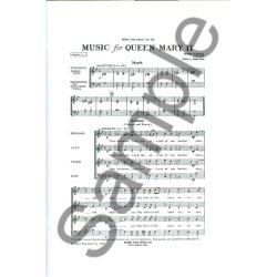 Henry Purcell: Funeral Music for Queen Mary (Choral-Mixed accompanied)