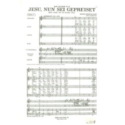 Johann Sebastian Bach: Jesu, nun sei gepreiset BWV41 (Choral-Mixed accompanied)