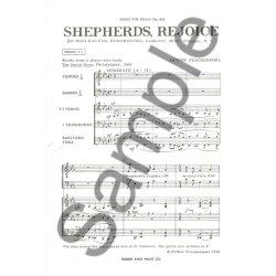 Arthur R. Frackenpohl: Shepherds rejoice (Choral-Male accompanied)