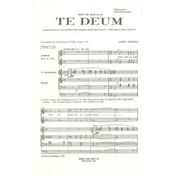 Daniel Pinkham: Te Deum (Choral-Female accompanied)