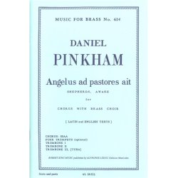 Daniel Pinkham: Angelus ad Pastores ait (Choral-Female accompanied)