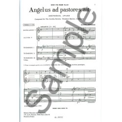 Daniel Pinkham: Angelus ad Pastores ait (Choral-Female accompanied)