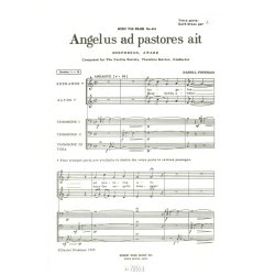Pinkham Daniel Angelus Ad Pastores Ait Mfb614v Vocal Score