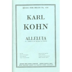 Karl Kohn: Alleluia (Choral-Mixed accompanied)
