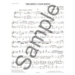 Ghitalla: Trumpet concerto in e-flat (mi b) (16'30'') pour trompette (si b ou ut) et piano (pr&eacute;face fr/gb) mfb801