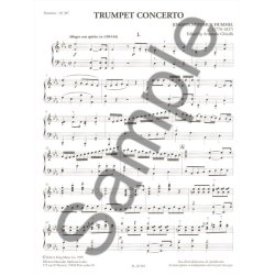 Ghitalla: Trumpet concerto in e-flat (mi b) (16'30'') pour trompette (si b ou ut) et piano (pr&eacute;face fr/gb) mfb801