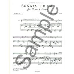 Robert Levine Sanders: Sonata (Horn & Piano)