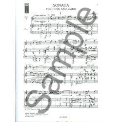 Leslie Bassett: Sonata (Horn & Piano)