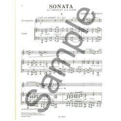 Donald H. White: Sonata (Trumpet & Piano)