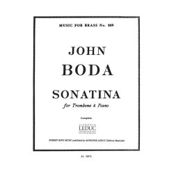 John Boda: Sonatina (Trombone & Piano)