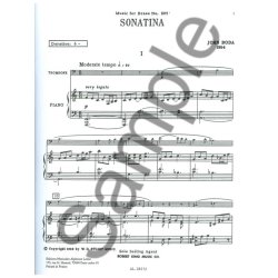 John Boda: Sonatina (Trombone & Piano)