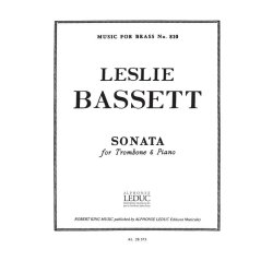 Leslie Bassett: Sonata (Trombone & Piano)