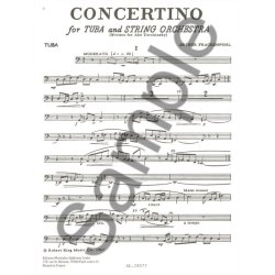 Arthur R. Frackenpohl: Concertino (Tuba And Piano)