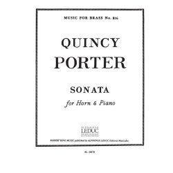 Quincy Porter: Sonata (Horn & Piano)