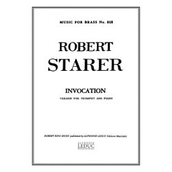 Invocation Tpt/Pno Mfb 818