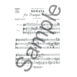 Morten Lauridsen: Sonata (Trumpet & Piano)