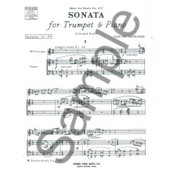 Morten Lauridsen: Sonata (Trumpet & Piano)