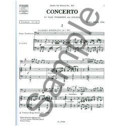 Karl Pilss: Concerto (Trombone-Bass & Piano)