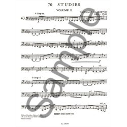 Vladislav Blazhevich: 70 Etudes Vol.2 (Tuba solo)