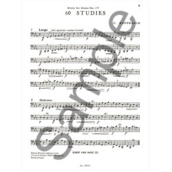 Georg Kopprasch: 60 Selected Studies (Tuba solo)