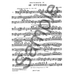 Ernest Miller: 60 Studies (Trombone solo)