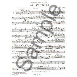 Ernest Miller: 60 Studies (Trombone solo)