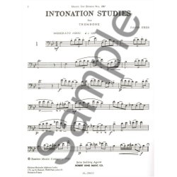 David Uber: Intonation Studies (Trombone solo)