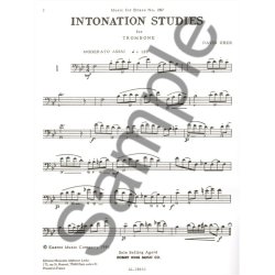 David Uber: Intonation Studies (Trombone solo)