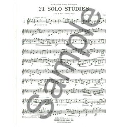 David Uber: 21 Solo Studies (Trumpet solo)