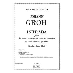 Johann Groh: Intrada (Quintet-Brass)