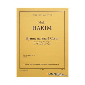 Naji Hakim: Hymne au Sacré-Coeur (Ensemble-Brass 8 or more)