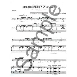 Antoine Duhamel: Divertissement &agrave; la Bulgare (Clarinet & Percussion)
