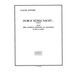 Lenners Durch Kuehle Nacht Wind & Strings Score/Parts