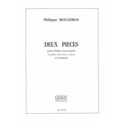 Philippe Rougeron: 2 Pi&egrave;ces (Flute & Guitar)