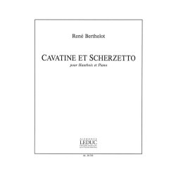 Ren&eacute; Berthelot: Cavatine et Scherzetto (Oboe & Piano)