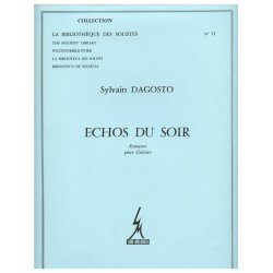 Dagosto Echos Du Soir Romance Lm011 Guitar Book