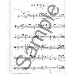 Dagosto Reverie Trepidante Enchantement Lm030 Guitar Book
