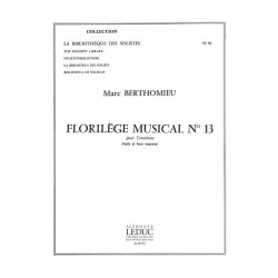 Berthomieu Florilege Musical No 13 Lm053 Trombone Solo Book