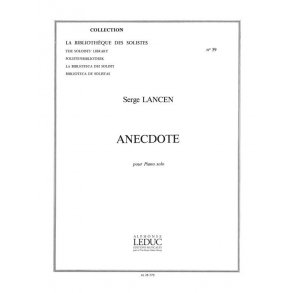 Lancen Anecdote Piano Lm059 Piano Book