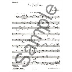 Serge Lancen: If I were... for Cello, Viola or Bassoon and Piano