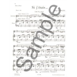 Serge Lancen: If I Were... (Flute and Piano)
