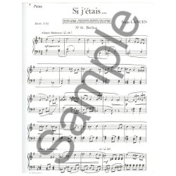 Lancen Si J'etais 31 Berlioz 32 Rimski Korsakov 33 Offenbach Piano Bk