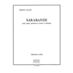 Jehan Ariste Alain: Sarabande (Septet-Mixed)