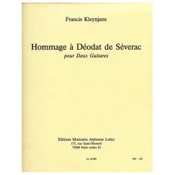 Francis Kleynjans: Hommage &agrave; D&eacute;odat de S&eacute;verac (Guitars 2)