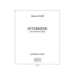 Alain Jehan Intermede Cello &amp; Piano Book