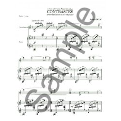 Ivan Jevtic: Contrastes (Clarinet & Piano)