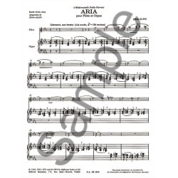 Jehan Ariste Alain: Aria (Flute & Organ)