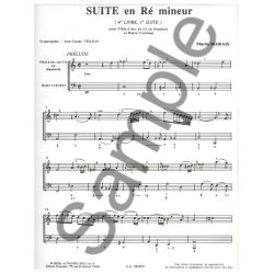 Marin Marais: Suite Vol.4, No.1 in D minor (Recorder & Continuo)