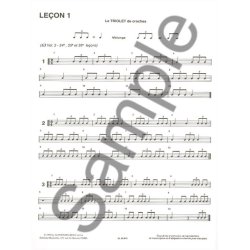 Jean-Marc Lajudie: Etude progressive de Batterie, Solf&egrave;ge rythmique Vol.2 (Percussion solo)